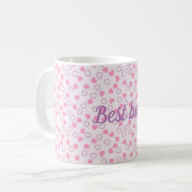 Caneca De Café Melhor chefe (Frente Esquerda)