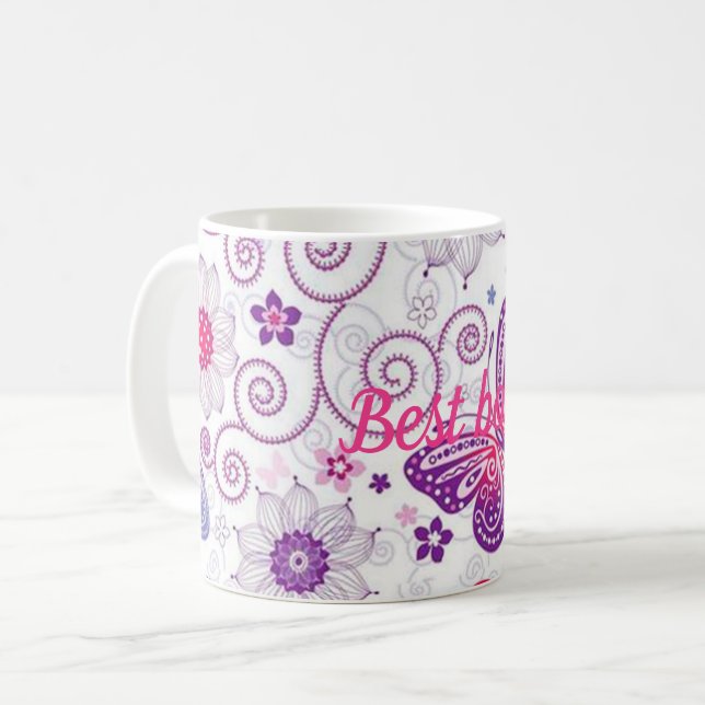 Caneca De Café Melhor chefe (Frente Esquerda)