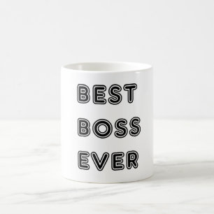 Caneca De Café Melhor Chefe de Todos os Tempos