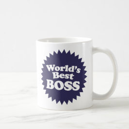 Caneca De Café Melhor Chefe do Mundo