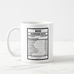 Caneca De Café Melhor Chefe e Líder de Equipe Trabalhador Duro