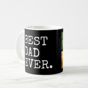 Caneca De Café Melhor Colagem de Fotografias do Pai Ever 4