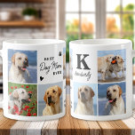 Caneca De Café Melhor Colagem de Fotos Personalizada do MOM do DO<br><div class="desc">Apresentando a nossa caneca da mãe na moda, o presente perfeito para qualquer amante de cachorro! Esta caneca apresenta uma moderna colagem personalizada de fotos e a mensagem personalizada para mostrar seu amor pelo seu amigo peludo. Como mãe de cachorro não há nada melhor do que fazer malabarismo com seu...</div>