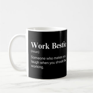 Caneca De Café Melhor Colega de Trabalho Dito Engraçado