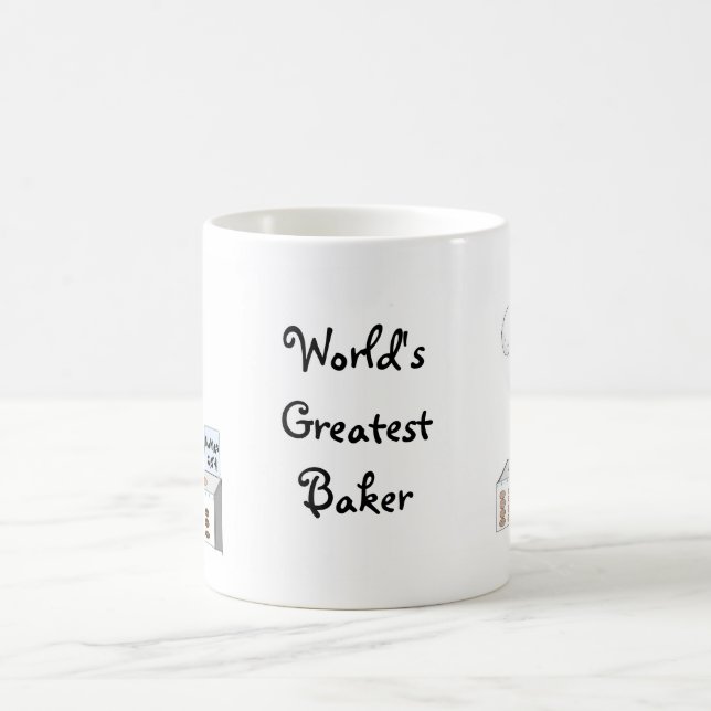 Caneca De Café Melhor Confeiteiro do Mundo (Centro)
