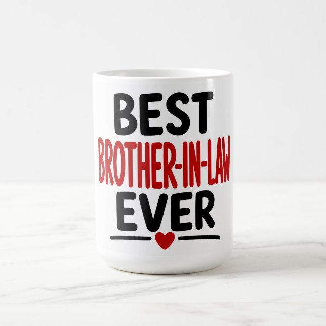 Caneca De Café Melhor Cunhado do Mundo (Centro)