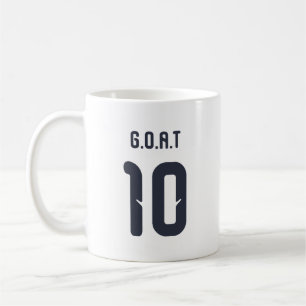 Caneca De Café Melhor de todos da Argentina Número 10