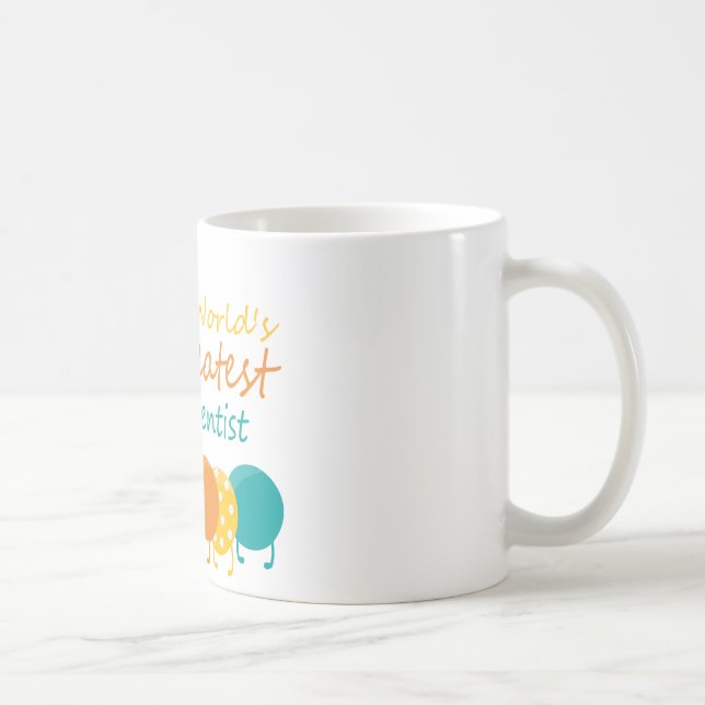 Caneca De Café Melhor Dentista do Mundo (Direita)