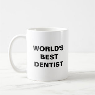 Caneca De Café Melhor dentista do mundo