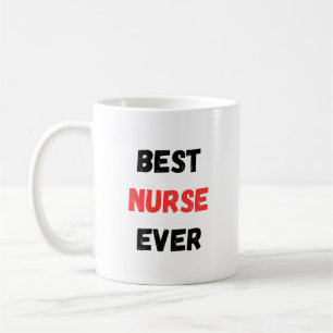 Caneca De Café Melhor Design de Agradecimento de Enfermeira de To