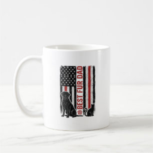 Caneca De Café Melhor Design de Camisa de Cachorro Gato Bandeira 