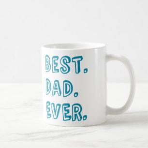 Caneca De Café Melhor Design de texto Nunca