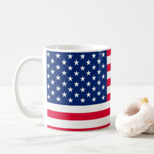 Caneca De Café Melhor Design Patriótica Americana