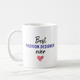 Caneca De Café Melhor Designer De Moda De Todos Os Dias