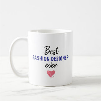Caneca De Café Melhor Designer De Moda De Todos Os Dias