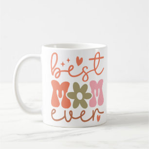 Caneca De Café Melhor Dia de as mães Da Mãe