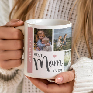 Caneca De Café Melhor Dia de as mães de Fotografia Ever 5 da Mãe