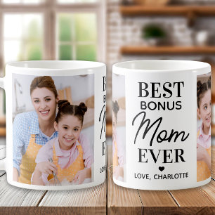 Caneca De Café Melhor Dia de as mães de Fotografia Personalizada