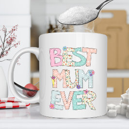 Caneca De Café Melhor Dia de as mães de Mãe