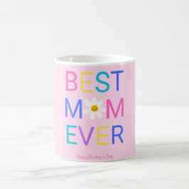 Caneca De Café Melhor Dia de as mães Feliz de Mãe