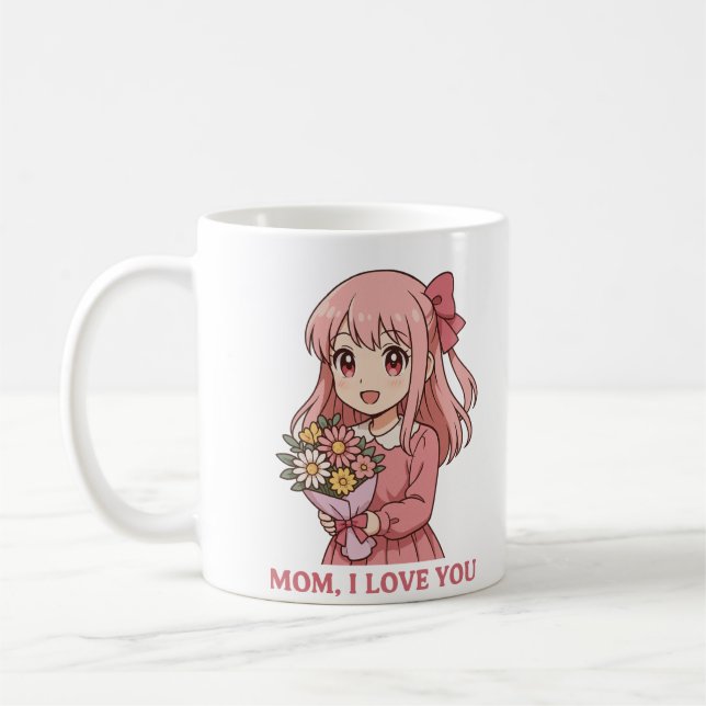 Caneca De Café Melhor Dia de as mães Personalizado Da Família Da  (Esquerda)