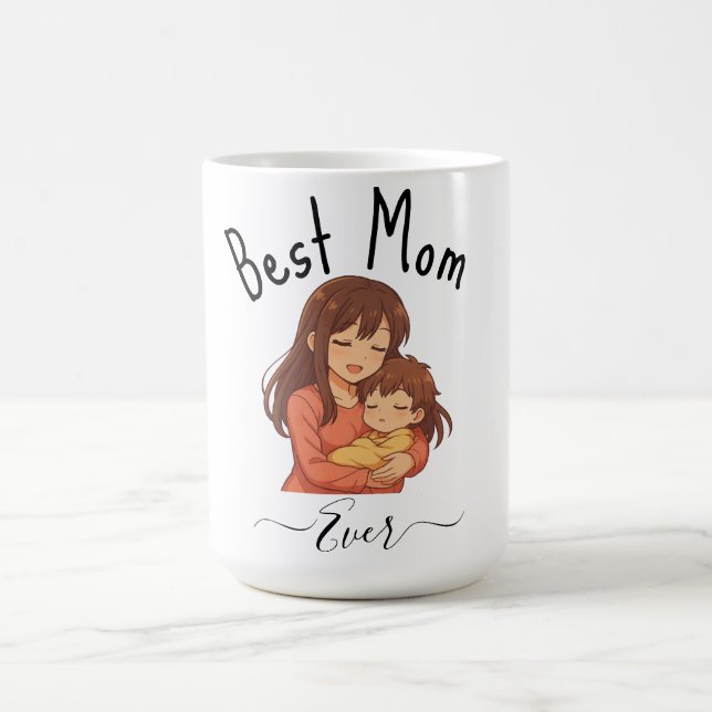 Caneca De Café Melhor Dia de as mães Personalizado Da Família Da  (Centro)