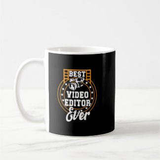 Caneca De Café Melhor Editor De Vídeo Editando Filmes42