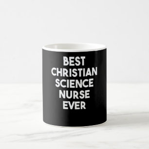 Caneca De Café Melhor Enfermeira da Ciência Cristã de Todos os Te