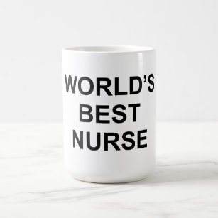 Caneca De Café Melhor Enfermeira do Mundo