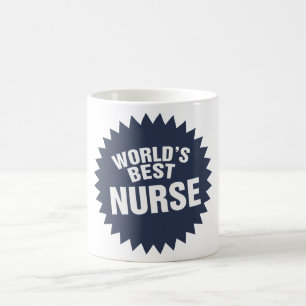 Caneca De Café Melhor Enfermeira do Mundo