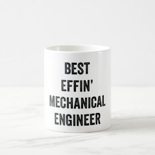 Caneca De Café Melhor Engenheiro Mecânico da Vida