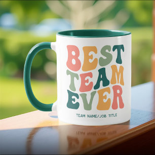 Caneca De Café Melhor Equipe De Sempre, Espírito De Equipe Person