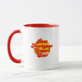 Caneca de café Melhor Especialista em Hipoteca de