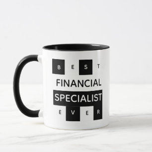 Caneca de café Melhor Especialista Financeiro de T