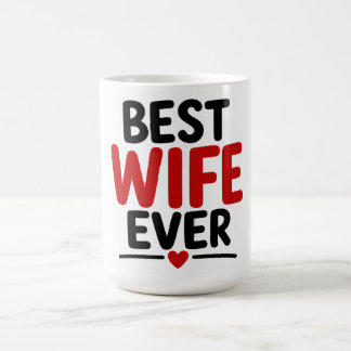 Caneca De Café Melhor Esposa de Todos os Tempos