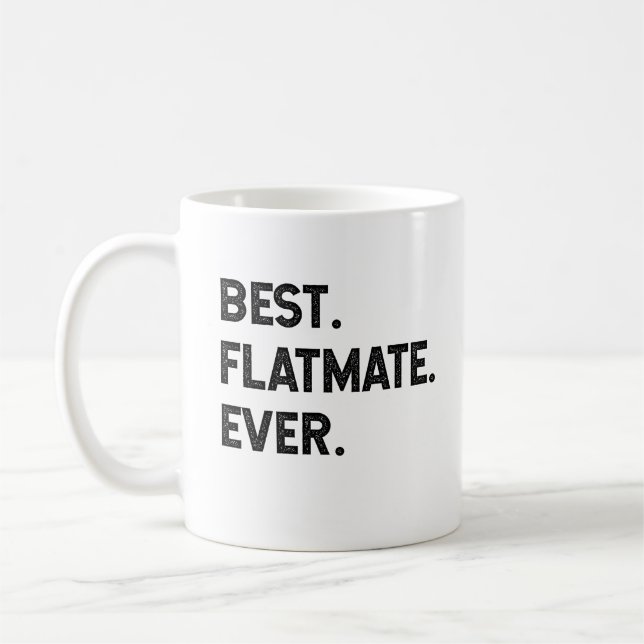 Caneca De Café Melhor Flatmate Nunca (Esquerda)