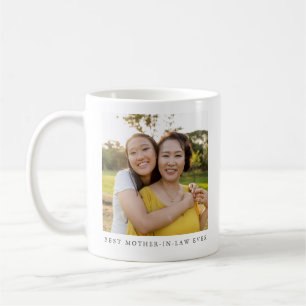 Caneca De Café Melhor Foto da sogra Personalizada
