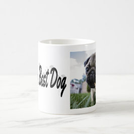 Caneca De Café Melhor Foto de Cão