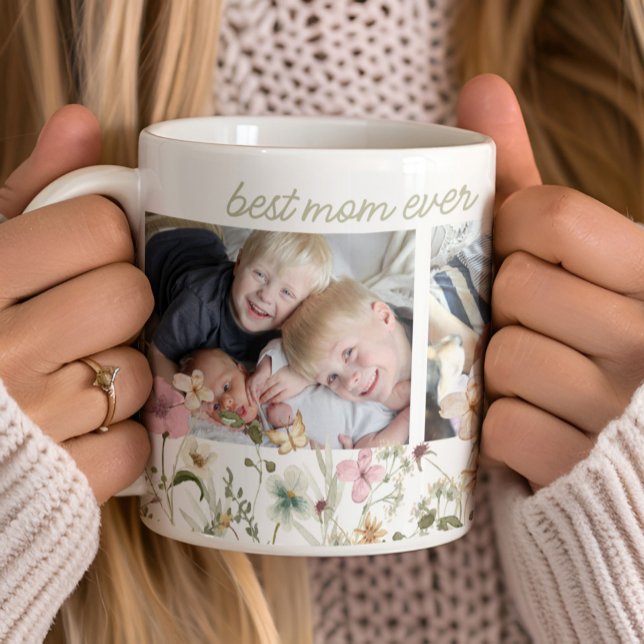 Caneca De Café Melhor Foto de Madre Wildflower (Criador carregado)