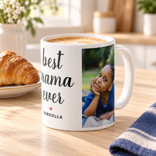 Caneca De Café Melhor Foto de Mamãe de Todos os Tempos