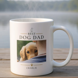 Caneca De Café Melhor Foto de Papai Cachorro Café Pet Fofinho