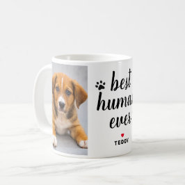 Caneca De Café Melhor Foto de Pet de Cachorro Personalizado