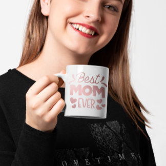 Caneca De Café Melhor Foto do Coração da Mãe