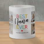 Caneca De Café Melhor Foto Nana Ever 8<br><div class="desc">Caneca personalizada de café da vovó,  com o texto "best nana ever ever",  e os nomes das crianças. Mais 8 modelos de fotos da família de preciosos para você personalizar com sua própria família para fazer deste um presente especial para a avó.</div>