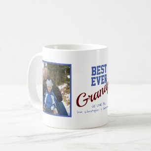 Caneca De Café Melhor Foto Personalizada 2 Do Avô