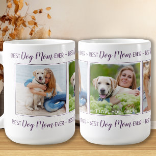 Caneca De Café Melhor Foto Personalizada Da Mãe De Cachorro