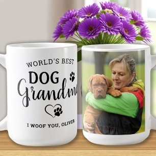 Caneca De Café Melhor Foto Personalizada Pet Personalizada Da Avó