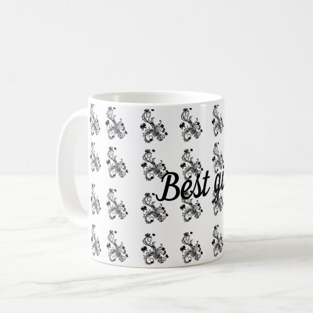 Caneca De Café Melhor garota (Frente Esquerda)