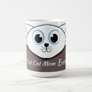 Caneca De Café Melhor Gato Mãe De Coffee Mug