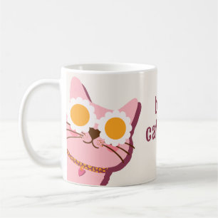 Caneca De Café Melhor Gato Moderno Mãe De Mug
